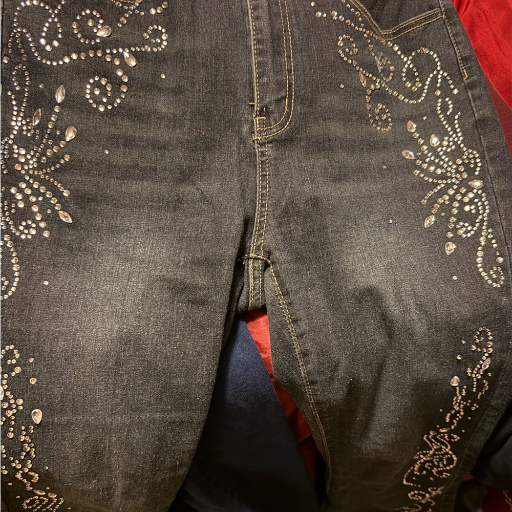Bedazzled Dark Wash Jeans